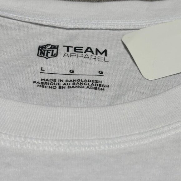 New York Jets Logo Long Sleeve T-Shirt - White - Picture 4 of 6